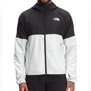 The North Face Flyweight Windbreaker Men’s XXL Black and White Windwall